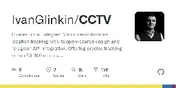 GitHub - IvanGlinkin/CCTV: Close-Circuit Telegram Vision revolutionizes location tracking with its open-source design and Telegram API integration. Offering precise tracking within 50-100 meters, users can monitor others in real-time for logistics or safety, redefining how we navigate our surroundings