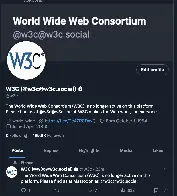 W3C has posted that they are no longer active on X/Twitter and have directed all the followers here to Mastodon.